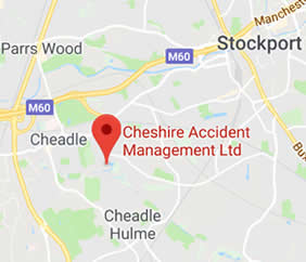 map and directions to Cheshire Accident Management Ltd